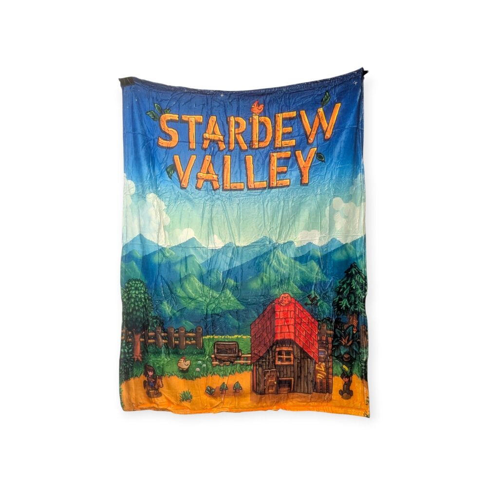 Stardew Valley Fleece Throw Blanket Soft Comfy